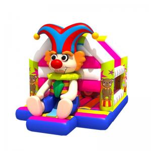 China Inflatable Clown Junmping Bouncy House Colorful Clown Bouncy Castle Clown Bouncy House wholesale
