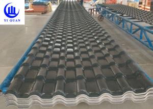 China Green Brand Synthetic Resin Roof Tile ASA Coated Resin Lowes Plastic Sheet wholesale