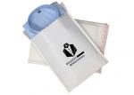 Waterproof White Clothing Packaging Bags With Custom Print For Shipping