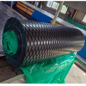 China Vulcanized Conveyor Drum Pulley Lagging Diamond Rubber Roller Lagging wholesale