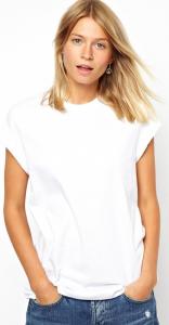 Women white t shirt with short sleeves for wholesale factory products