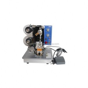 Hot Ink Roller Stamp Coder Machine for Batch Expiry Date Printing