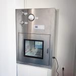 Stainless Steel 304 Hepa Clean Room With Pass Box , Gmp Clean Room High Filter