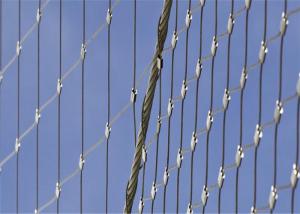 China Durable Architectural Stainless Steel Wire Mesh Knotted / Ferruled Shape wholesale