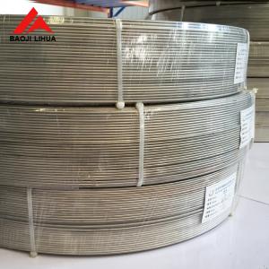 China Annealing Titanium coil wire 1mm 2mm price per kg for braces welding on sale
