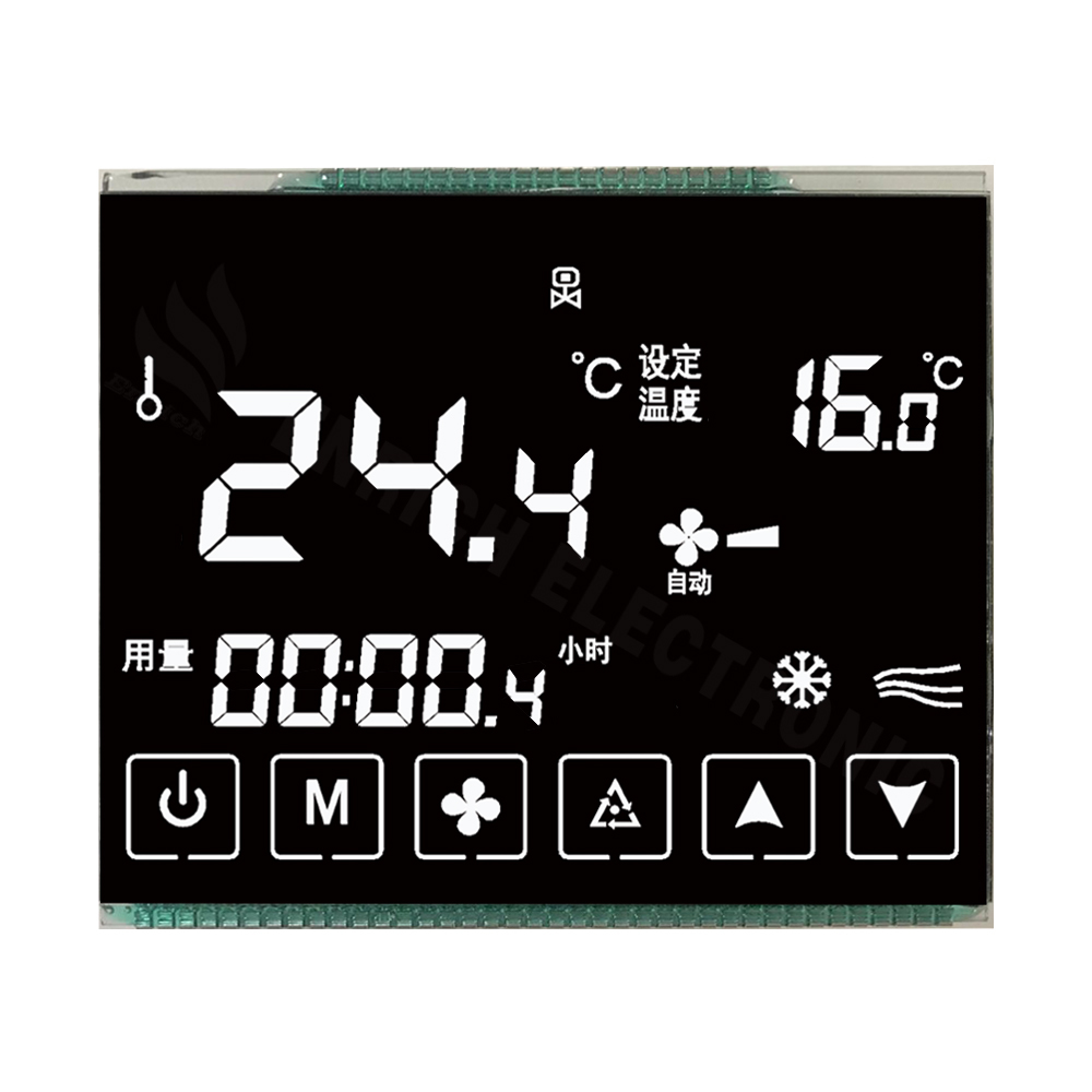 VA 7 Segment Lcd Custom Lcd Segment Display OEM ODM Solution