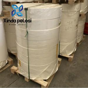 China Custom 100% Wood Pulp Thermal Paper Jumbo Roll 48gsm And 55gsm wholesale