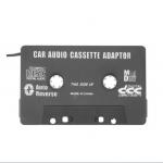 Car Audio Cassette Adapter With 3.5mm Audio Headphone Jack For MP3 Player , Ipod