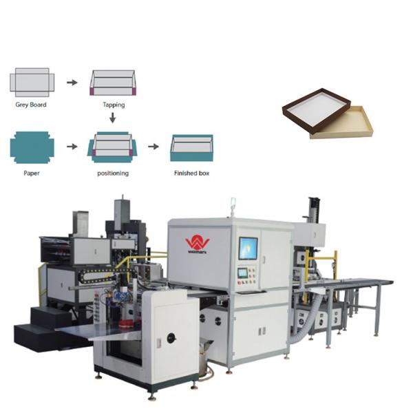Quality Fully Automatic Rigid Box Making Machine / Rigid Gift Boxes Maker for sale