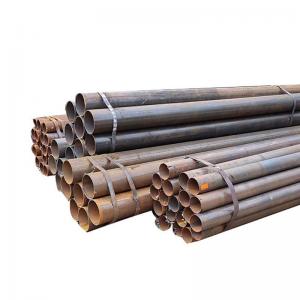 China ERW Iron Seamless Steel Pipe 6-12m  Round Carbon Tube 2500mm SS400 wholesale