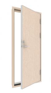 China A15 Steel Metal Fire Doors With Glass 2400x1200mm wholesale