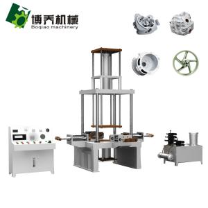 China High Efficiency Horizontal Gravity Die Casting Machine For Motorcycle Wheel Hub / Cylinder Head wholesale
