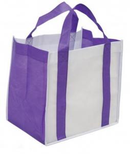 China Colorful PP Non Woven Personalised Carrier Bags Reusable Shopping Tote on sale