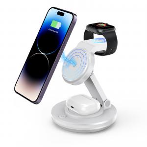 China 180° Magnetic Rotating Holder Wireless Charging For Phones Watches Earphones wholesale