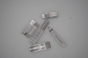 Precision Metal Stamping Parts 58~60 HRC Hardness Custom Drawing Machining