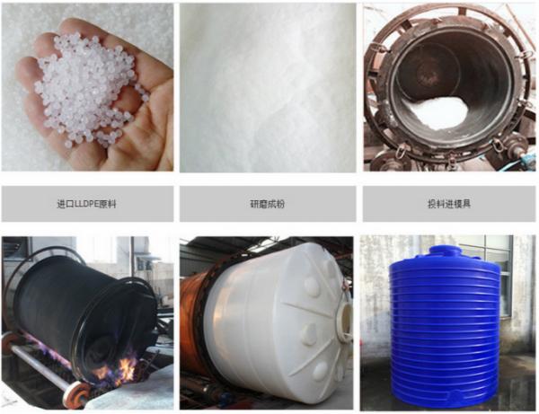 XL-M1500L large recycled round plastic water barrel container wholesale