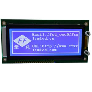 Dot Matrix Type STN Graphic LCD Display Module , 130*65mm Transflective LCD Module