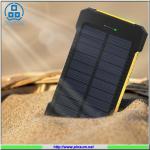 Solar power bank 10000MAH high capacity with li-polymer battery