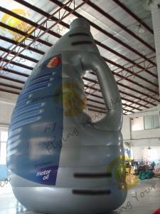 China Oil Inflatable Branded Bottle , Waterproof Inflatable Promotional Products on sale