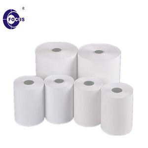 China 58g Jumbo Thermal Paper Rolls Pos Terminal Paper Rolls 8.5 Inch on sale