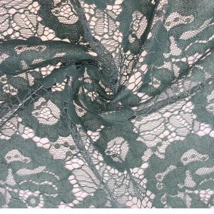 China Piece Dyeing Embroidered Mesh Lace Fabric Wedding Dress Lace Fabric 59 Inch wholesale