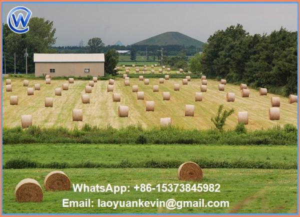 Hot Selling 100% HDPE 8.33gsm 1.62 x 2348m Straw hay bale net wrap