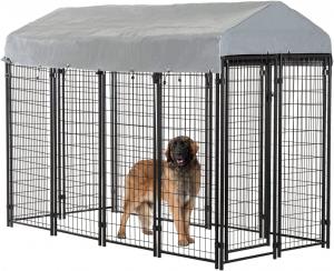 China Pet 8 X 4 X 6ft Heavy Duty Dog Kennel Panels Outdoor Galvanized Welded wholesale