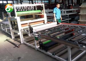 China PVC / Aluminum Foil Laminated Gypsum Ceiling Tile Production Line With PLC Control System on sale