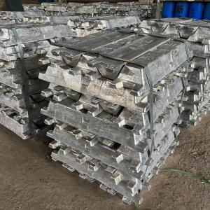 China ADC12 Aluminum Ingot 99.7% 25kg 850*185 Bright Surface on sale