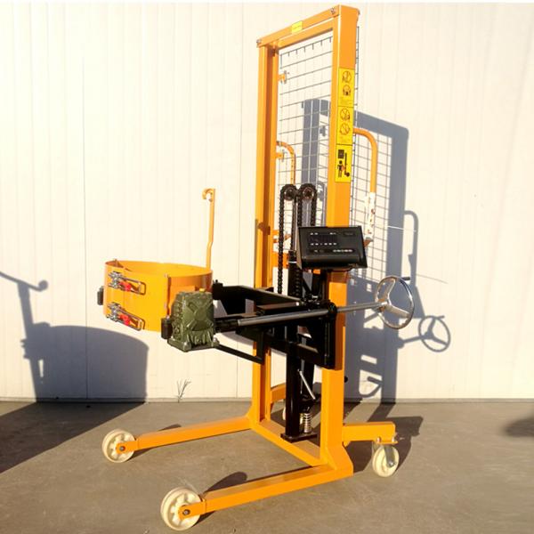 Quality 1400mm Steel 55 Gallon Drum Lifter Rotator Loading Equipment for sale