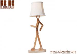 China led desk lamp Modern Solid Wood Writing Reading LED Table Lamp wholesale