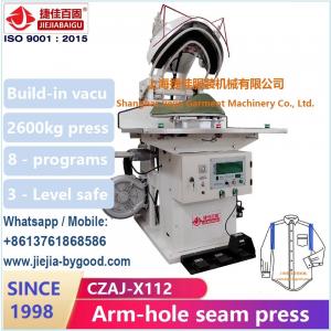 China 220V high pressure Arm Hole seam Sleeve Press Machine For Seam Sealing shirt ironing machine on sale