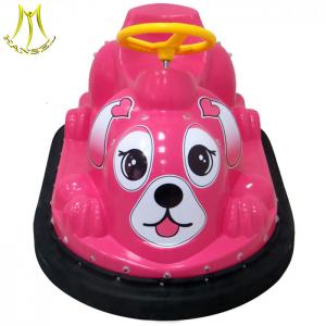 China Hansel children indoor games electric ride on kids steering wheel bumper car wholesale