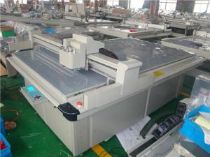 China Automatic Paper Die Cutting Machine , Flatbed Digital Cutter Connectible CAD Software wholesale