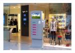 China Video Advertising Automatical Smart Cell Phone Charging Kiosk Interactive Information wholesale