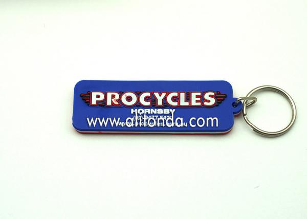 Quality Slogan public sign design key chain custom trademark logo keychain wholesale for cheap promotional gifts for sale