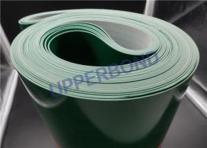 China Material Rubber Durable Green Transmission Belt Catcher Conveyor Belt on sale
