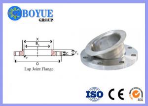 China ASTM A182 F22 SS Lap Joint Flange , DN300 SCH160 Forged Oil Flange Customized Size wholesale