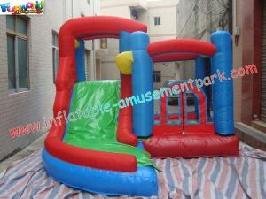 China Customized Home-use Inflatable Bounce Houses , Mini Jumping Slide on sale