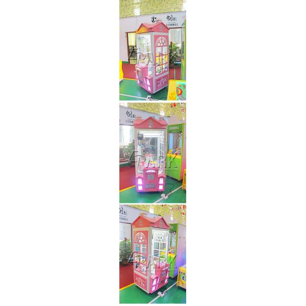 Newest Popular House design toy grabber vending machine doll crane machine coin pusher