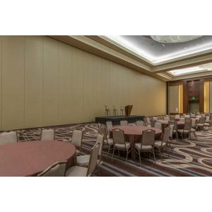 China Operable Movable Sliding Partition Wall With Double Rollers 1230 mm Panel Width wholesale