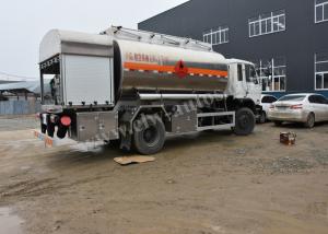 China Aviation Kerosene Fuel Dispenser Truck , 10 Tons Gas Delivery Truck Customized LOGO Design wholesale