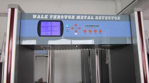 China Walk-through Metal Detector，Door frame metal detector, JLS-8008(8 Zones&amp;LCD display) wholesale