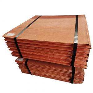 China 99.95% Copper Cathode Unmatched Conductive Properties on sale