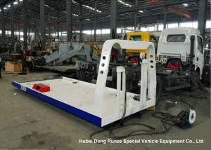 China Custom Steel Flatbed Truck Bodies , Car Carrier Wrecker Upper Body wholesale
