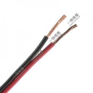 China 2X2.0 Clear Transparent Red/Black BC TC CCA TCCA PVC Insulation Loudspeaker Speaker Cable wholesale