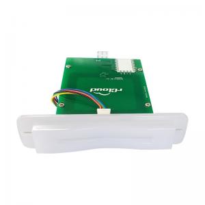 China Plastic White Bluetooth Card Reader ISO7810 Magnetic For Casino / Self Service Terminal wholesale