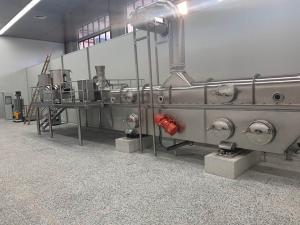 China Energy Efficient Fluidized Bed Dryer With PLC Control System And 100-1000kg/H Capacity on sale