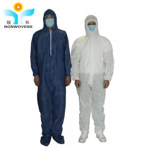 China SBPP Disposable Protective Wear , CE ISO Non Woven Protective Clothing wholesale