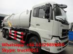 dongfeng tianjin 16me best quality vacuum sewage suction truck for sale,factory